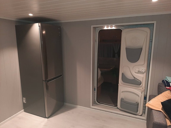 T.E. Caravan Tec Travel King med nytt spikertelt og fast plass på Mageli Camping 7 of 13