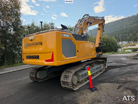 Liebherr R930 LC gravemaskin m/ 2 skuffer og GPS. SE VIDEO 6 of 30