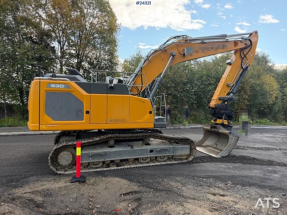 Liebherr R930 LC gravemaskin m/ 2 skuffer og GPS. SE VIDEO 7 of 30