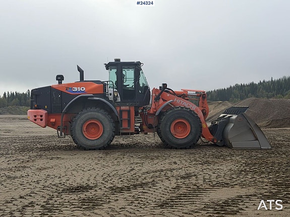 Hitachi ZW310-6 hjullaster m/ spakstyring, vekt og skuffe. SE TIMER! SE VIDEO 6 of 30