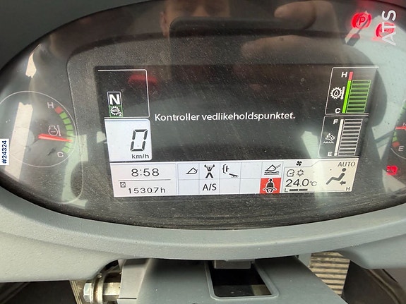 Hitachi ZW310-6 hjullaster m/ spakstyring, vekt og skuffe. SE TIMER! SE VIDEO 24 of 30