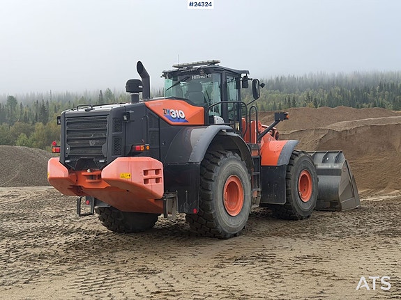 Hitachi ZW310-6 hjullaster m/ spakstyring, vekt og skuffe. SE TIMER! SE VIDEO 5 of 30
