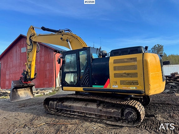 Caterpillar 324EL Beltegraver m/ Rototilt og Pusseskuffe – US byttet for 3500 timer siden! 4 of 30