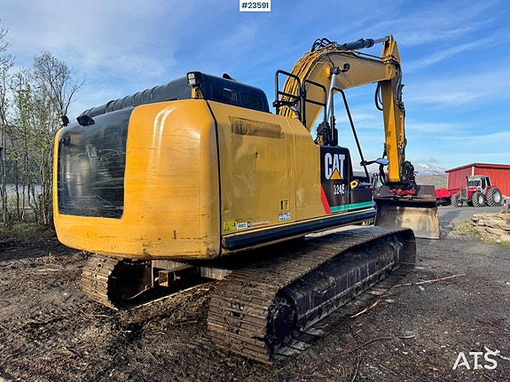 Caterpillar 324EL Beltegraver m/ Rototilt og Pusseskuffe – US byttet for 3500 timer siden! 7 of 30