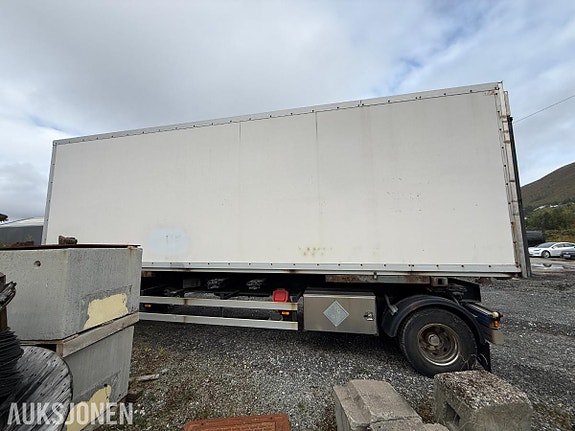 Nor Slep Containerhenger 2 akslet med Arka skap på containerlås 8 of 23