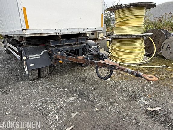 Nor Slep Containerhenger 2 akslet med Arka skap på containerlås 22 of 23