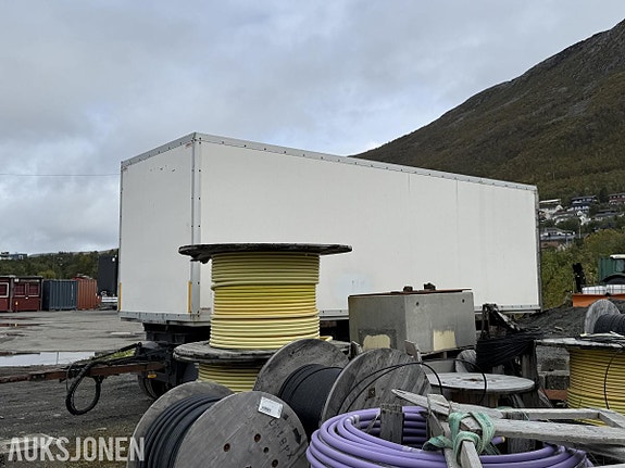 Nor Slep Containerhenger 2 akslet med Arka skap på containerlås 2 of 23
