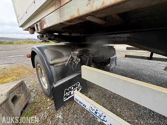 Nor Slep Containerhenger 2 akslet med Arka skap på containerlås 9 of 23