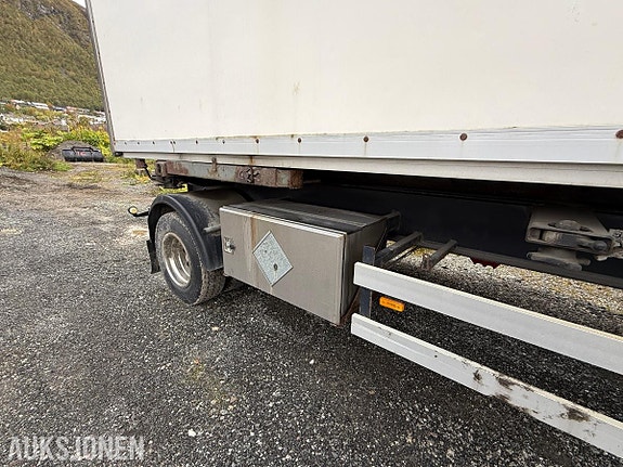 Nor Slep Containerhenger 2 akslet med Arka skap på containerlås 21 of 23