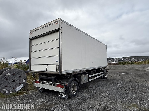 Nor Slep Containerhenger 2 akslet med Arka skap på containerlås 5 of 23