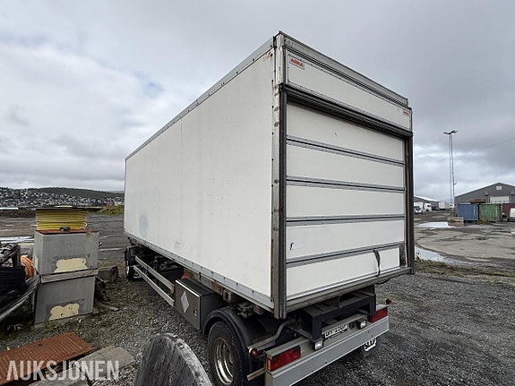 Nor Slep Containerhenger 2 akslet med Arka skap på containerlås 7 of 23