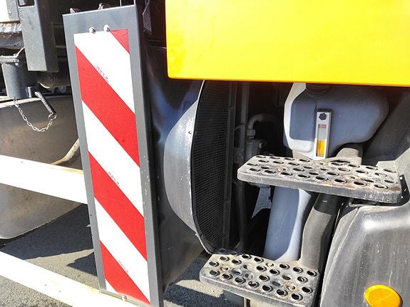 Mercedes-Benz Unimog U400 Kran - Sandspreder - Brøyteplog 28 of 30