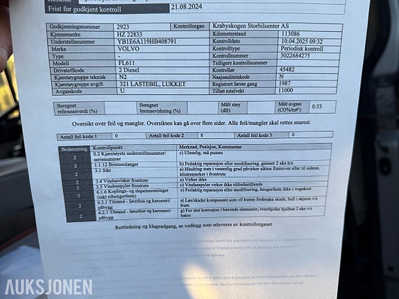 Volvo FL611 ombygget til Bobil med bad og kjøkken - Rep objekt/Prosjekt - LAV KM 29 of 29