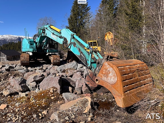 Kobelco SK235SR Gravemaskin m/ 1 tannskuffe. Nytt understell! 7 of 30