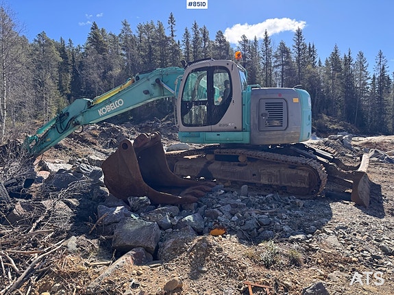 Kobelco SK235SR Gravemaskin m/ 1 tannskuffe. Nytt understell! 3 of 30