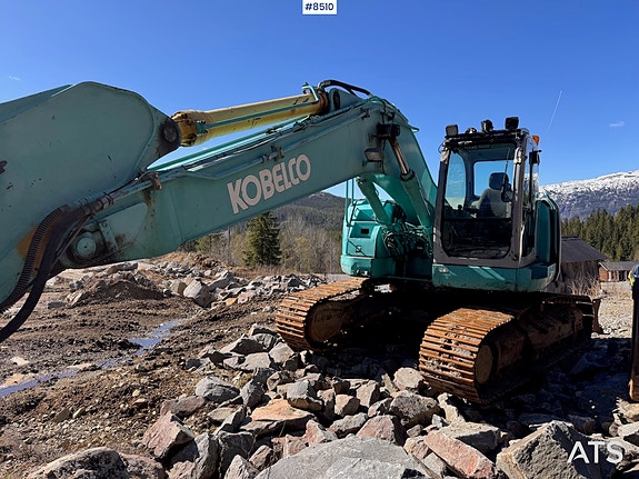 Kobelco SK235SR Gravemaskin m/ 1 tannskuffe. Nytt understell! 8 of 30