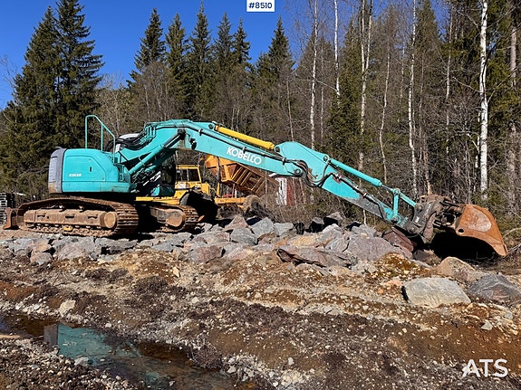 Kobelco SK235SR Gravemaskin m/ 1 tannskuffe. Nytt understell! 2 of 30