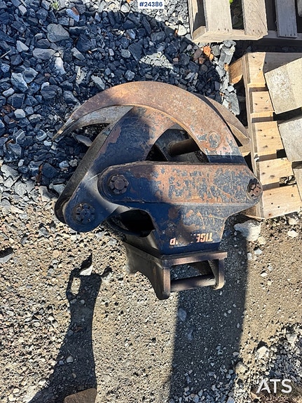 Airman AX55U-6A Minigraver m/ Rototilt, 3 skuffer, Ripper, Pigghammer og Klype. 25 of 28