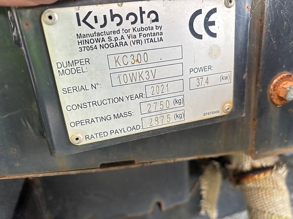 Kubota KC300HR-4 12 of 12