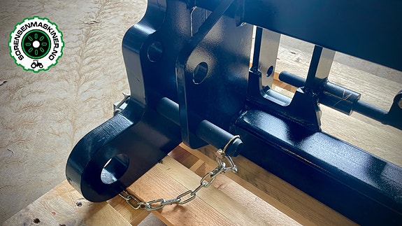 Adapter fra Volvo BM feste (maskin) til Trima/SMS og EURO feste 8 of 10