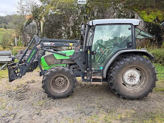 Deutz Fahr Agroplus 410 DT m/ frontlaster. 2 of 30