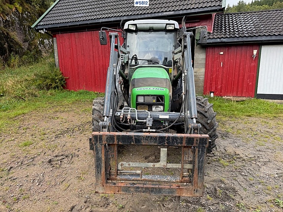 Deutz Fahr Agroplus 410 DT m/ frontlaster. 4 of 30