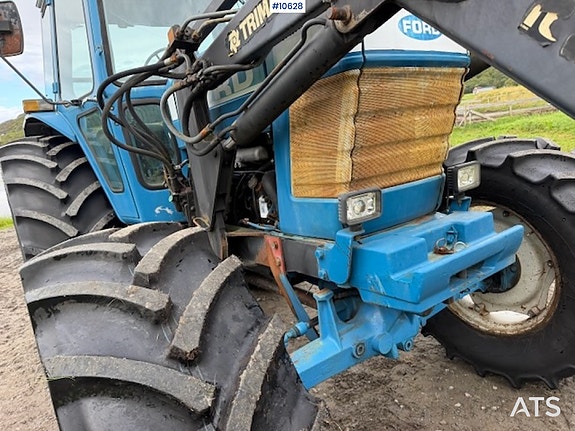 Ford 1983 7710 4x4 Traktor med frontlaster 12 of 30