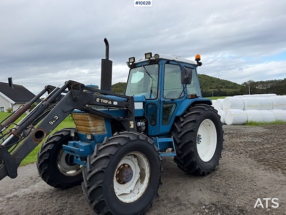 Ford 1983 7710 4x4 Traktor med frontlaster 8 of 30