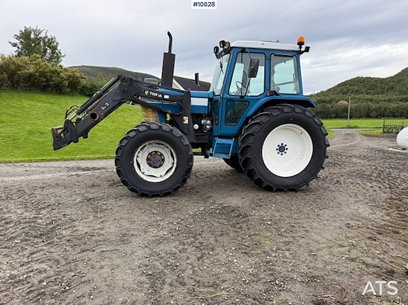 Ford 1983 7710 4x4 Traktor med frontlaster 6 of 30
