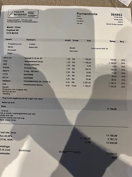 Godt vedlikeholdt Nidelv 690 18 of 18