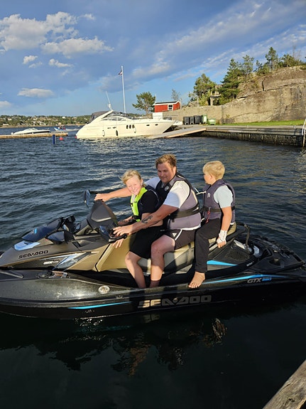 Seadoo GTX 260, IS, 137 timer, m/henger 9 of 11
