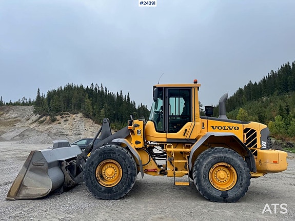 Volvo L90F Hjullaster m/ skuffe og pallegafler - Lite timer! 8 of 30