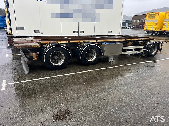 Nor Slep sl-28kt 3 akslet krokslep m/ tipp 10 of 17