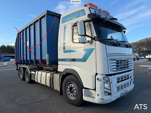 Volvo FH500 6x2 krokbil m/ 24t joab krok 6 of 30