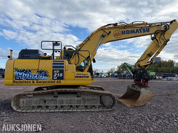 Komatsu HB215LC-3 HYBRID | ROTOTILT R6 | XSITE PRO | GJERSTAD SKUFFE | 23 TONN 8 of 30
