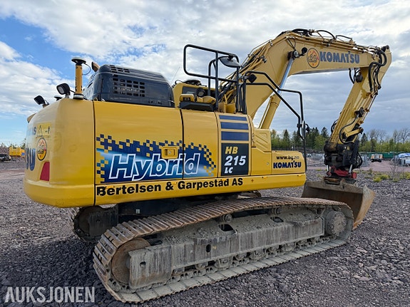 Komatsu HB215LC-3 HYBRID | ROTOTILT R6 | XSITE PRO | GJERSTAD SKUFFE | 23 TONN 7 of 30