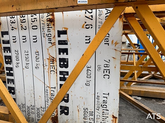 Liebherr 78EC Tårnkran m/ Hytte. 16 of 21