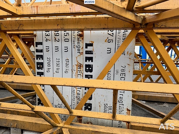 Liebherr 78EC Tårnkran m/ Hytte. 9 of 21