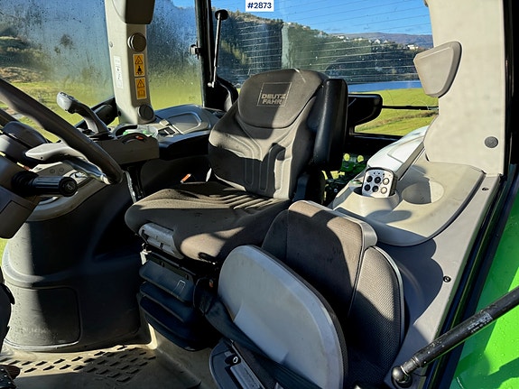 Deutz Fahr 6120 TV m/frontlaster og tvillinghjul 13 of 28