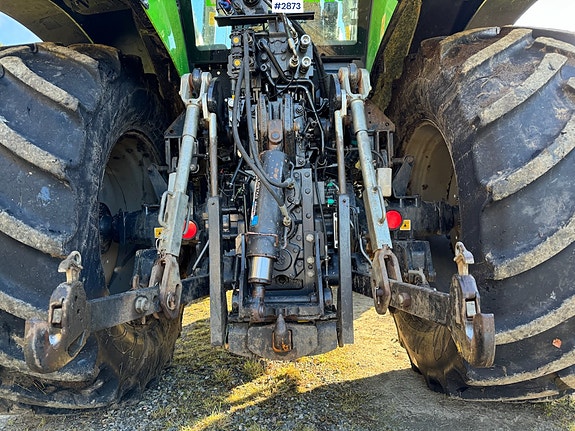 Deutz Fahr 6120 TV m/frontlaster og tvillinghjul 10 of 28