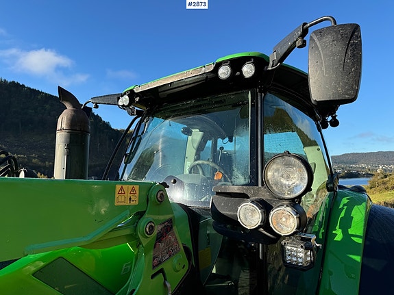 Deutz Fahr 6120 TV m/frontlaster og tvillinghjul 6 of 28