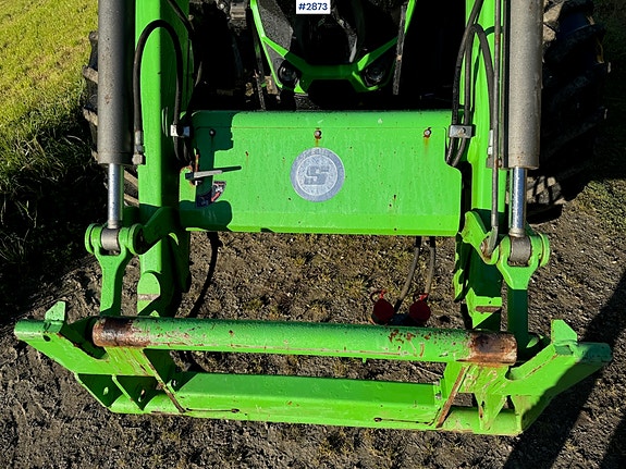 Deutz Fahr 6120 TV m/frontlaster og tvillinghjul 20 of 28