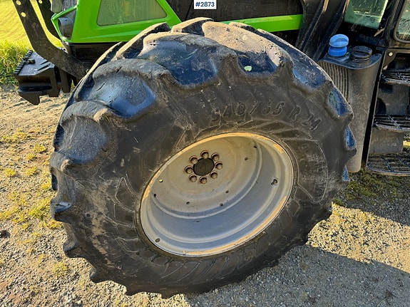 Deutz Fahr 6120 TV m/frontlaster og tvillinghjul 23 of 28