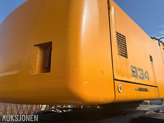 Liebherr A 934 C HD LITRONIC HJULGÅENDE MATERIALHÅNDTERINGSMASKIN - TØMMERKLO - GRABB 15 of 30