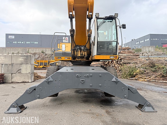 Liebherr A 934 C HD LITRONIC HJULGÅENDE MATERIALHÅNDTERINGSMASKIN - TØMMERKLO - GRABB 9 of 30