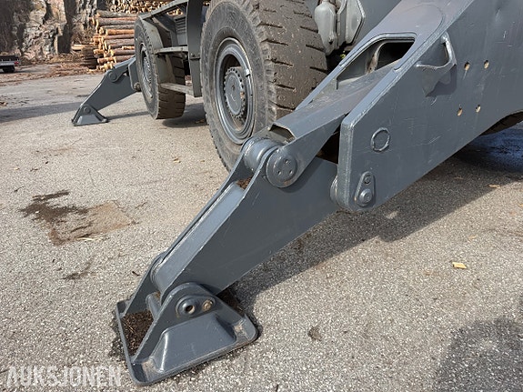 Liebherr A 934 C HD LITRONIC HJULGÅENDE MATERIALHÅNDTERINGSMASKIN - TØMMERKLO - GRABB 29 of 30