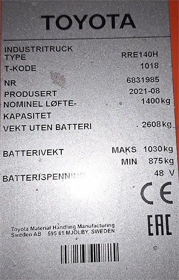 Toyota RRE140H 4 of 4