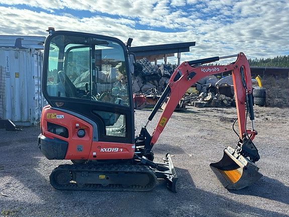 Kubota KX019-4 - 3 skuffer - Skjær - Kun 1501 timer - Ny sertifisering - Leveringsklar 5 of 30