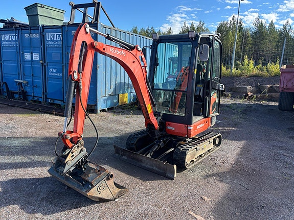Kubota KX019-4 - 3 skuffer - Skjær - Kun 1501 timer - Ny sertifisering - Leveringsklar 9 of 30