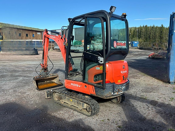 Kubota KX019-4 - 3 skuffer - Skjær - Kun 1501 timer - Ny sertifisering - Leveringsklar 4 of 30